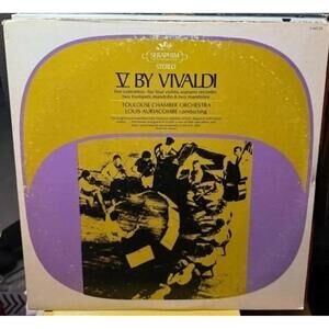 Vivaldi ‎- V By Vivaldi 33rpm VG+ AB116
